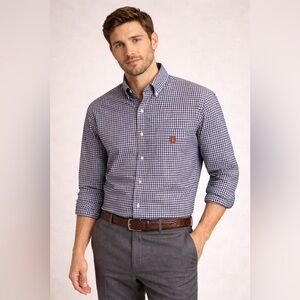 👔 Tommy Hilfiger Vintage Check Button Down Shirt | Men’s Large 👔